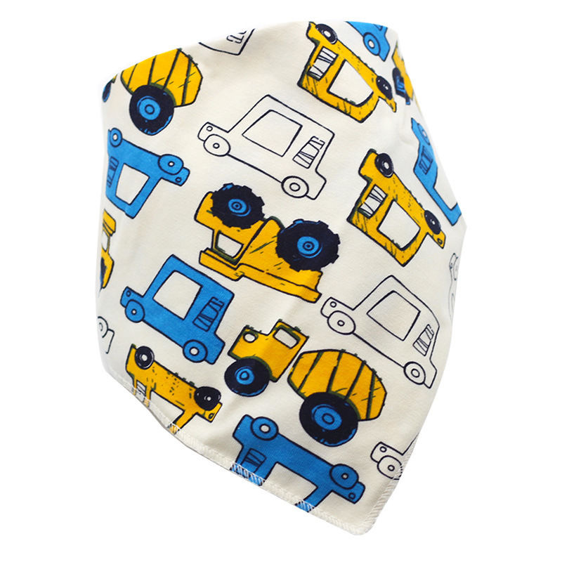 Baby Bibs Cotton Triangle Double Layers Cotton